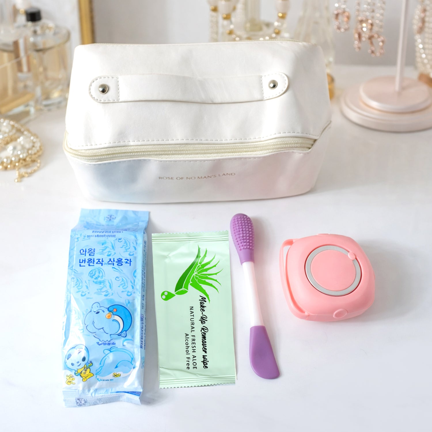 Premium Women Travel Hygiene Essentials Combo (1 Set )