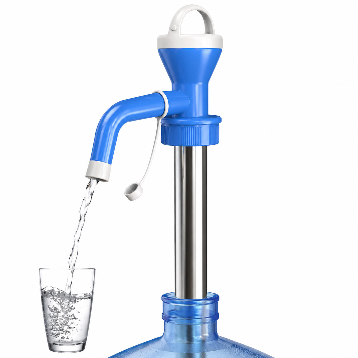 Stainless Steel Manual Hand Oil Pump for Kitchen Oil Containers