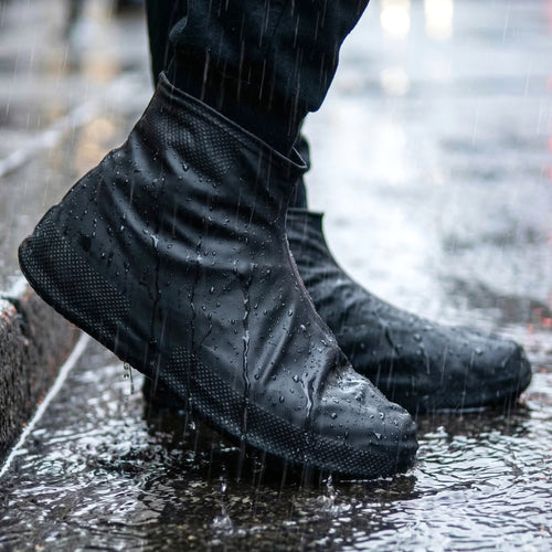 Waterproof Silicone Shoe Cover (1 Pair Large)