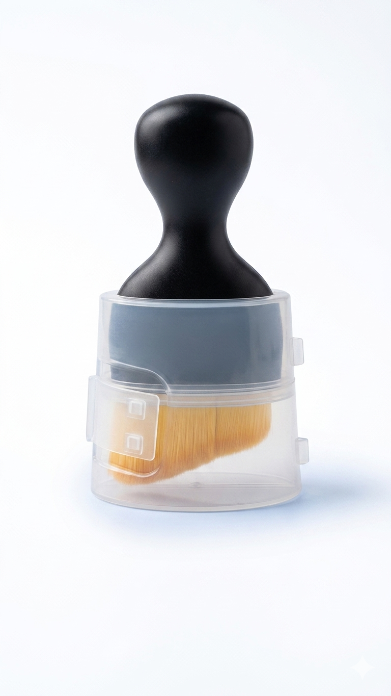 Mini Car Interior Cleaning Brush — Soft Dashboard & Air Vent Dust Removal Brush
